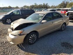 Toyota salvage cars for sale: 2003 Toyota Camry LE