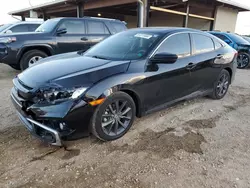 Honda Civic ex salvage cars for sale: 2021 Honda Civic EX