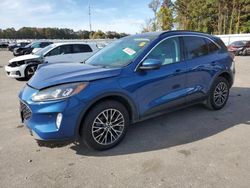 Salvage cars for sale at Dunn, NC auction: 2022 Ford Escape SEL