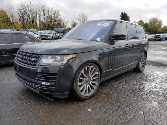 2016 Land Rover Range Rover Supercharged