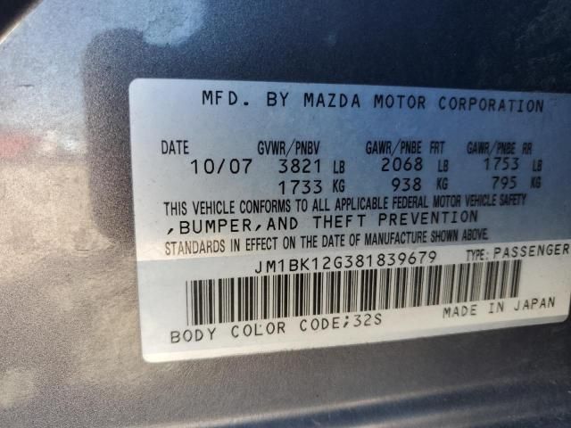 2008 Mazda 3 I