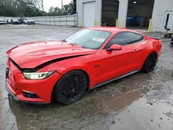 Ford Mustang GT salvage cars for sale: 2016 Ford Mustang GT