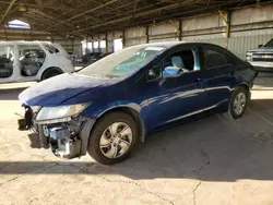 Salvage cars for sale from Copart Phoenix, AZ: 2015 Honda Civic LX