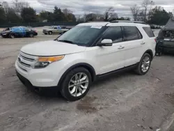 Vehiculos salvage en venta de Copart Madisonville, TN: 2013 Ford Explorer Limited