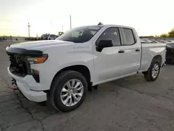 Salvage cars for sale at Oklahoma City, OK auction: 2023 Chevrolet Silverado C1500 Custom