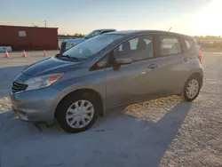 Salvage cars for sale at Arcadia, FL auction: 2015 Nissan Versa Note S