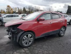 Salvage cars for sale at Portland, OR auction: 2015 Hyundai Tucson Limited