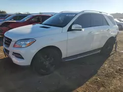 Carros salvage sin ofertas aún a la venta en subasta: 2013 Mercedes-Benz ML 350