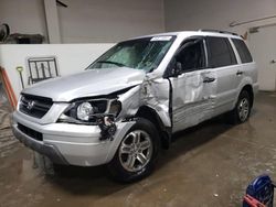 Honda Pilot salvage cars for sale: 2004 Honda Pilot EXL