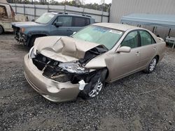 Salvage cars for sale at Spartanburg, SC auction: 2003 Toyota Camry LE