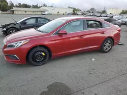 Salvage cars for sale at Martinez, CA auction: 2017 Hyundai Sonata SE