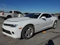 Salvage cars for sale at Grand Prairie, TX auction: 2015 Chevrolet Camaro LS