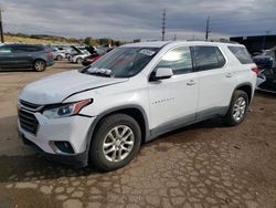 Salvage cars for sale at Colorado Springs, CO auction: 2019 Chevrolet Traverse LT