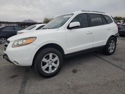 Salvage cars for sale at North Las Vegas, NV auction: 2007 Hyundai Santa FE SE