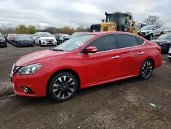 Salvage cars for sale at Chicago Heights, IL auction: 2018 Nissan Sentra SR Turbo