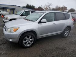 Salvage cars for sale at Sacramento, CA auction: 2007 Toyota Rav4 Limited