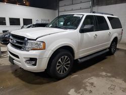 Ford Expedition salvage cars for sale: 2015 Ford Expedition EL XLT