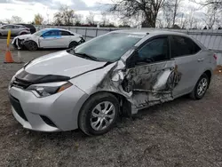 Toyota Vehiculos salvage en venta: 2016 Toyota Corolla L