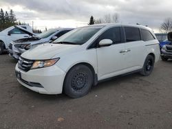 Salvage cars for sale at Bowmanville, ON auction: 2016 Honda Odyssey EX