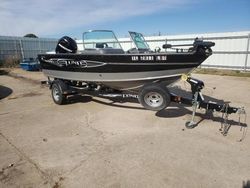 Salvage boats for sale at Eldridge, IA auction: 2012 Lund Boat