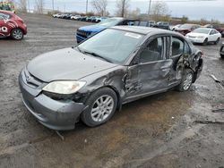 Honda Civic lx Vehiculos salvage en venta: 2005 Honda Civic LX