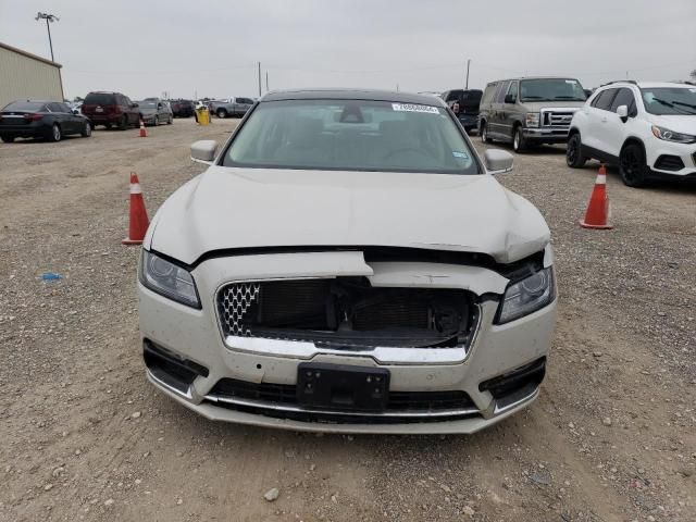 2019 Lincoln Continental Select