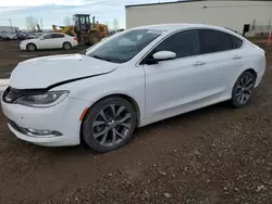 Salvage cars for sale from Copart Rocky View County, AB: 2016 Chrysler 200 C