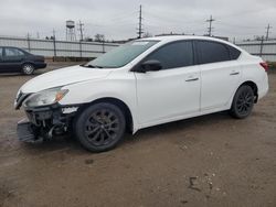 Salvage cars for sale from Copart Chicago Heights, IL: 2018 Nissan Sentra S