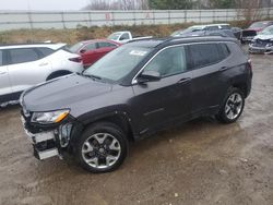 2020 Jeep Compass Limited en venta en Davison, MI