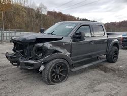 Salvage cars for sale from Copart Hurricane, WV: 2018 Ford F150 Supercrew