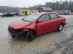 Salvage cars for sale at Ellenwood, GA auction: 2012 Toyota Corolla Base