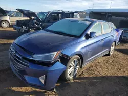 Hyundai Vehiculos salvage en venta: 2019 Hyundai Elantra SEL