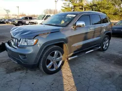 Salvage cars for sale at Lexington, KY auction: 2011 Jeep Grand Cherokee Overland