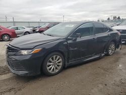 Salvage cars for sale at Dyer, IN auction: 2020 Toyota Camry LE