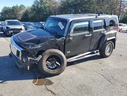 Salvage cars for sale from Copart Exeter, RI: 2007 Hummer H3