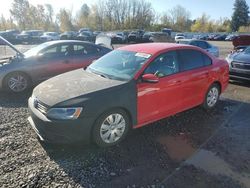 Salvage cars for sale at Portland, OR auction: 2014 Volkswagen Jetta SE