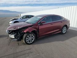 Salvage cars for sale at Magna, UT auction: 2015 Chrysler 200 C