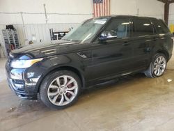 Salvage cars for sale at San Antonio, TX auction: 2015 Land Rover Range Rover Sport Autobiography