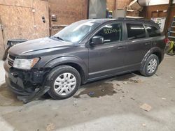 Salvage cars for sale at Ebensburg, PA auction: 2014 Dodge Journey SE