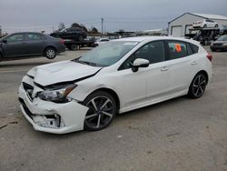 Vehiculos salvage en venta de Copart Nampa, ID: 2022 Subaru Impreza Sport