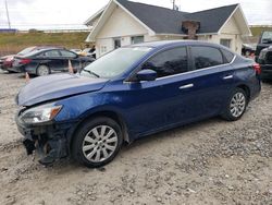 Salvage cars for sale at Northfield, OH auction: 2017 Nissan Sentra S