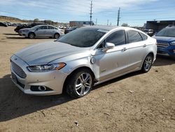 Salvage cars for sale from Copart Colorado Springs, CO: 2016 Ford Fusion Titanium Phev