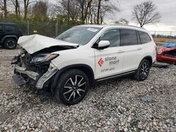 Salvage cars for sale at Cicero, IN auction: 2019 Honda Pilot Touring