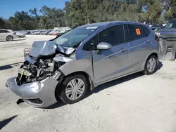 Salvage cars for sale at Ocala, FL auction: 2019 Honda FIT LX