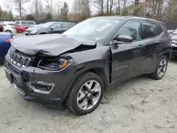 2020 Jeep Compass Limited en venta en Waldorf, MD