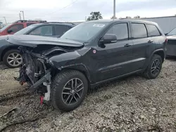 Jeep salvage cars for sale: 2017 Jeep Grand Cherokee Trailhawk