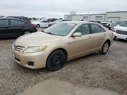 Salvage cars for sale at Kansas City, KS auction: 2010 Toyota Camry Base