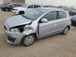 Salvage cars for sale from Copart Kansas City, KS: 2018 Mitsubishi Mirage ES