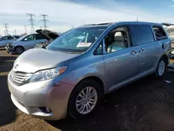 Toyota Vehiculos salvage en venta: 2017 Toyota Sienna XLE