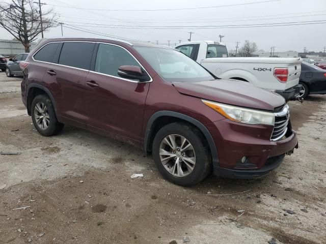 2015 Toyota Highlander XLE